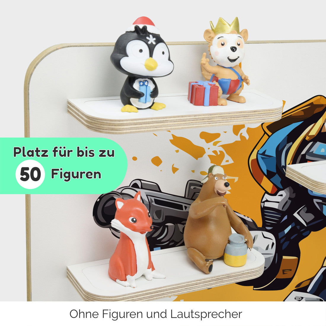 Mr. Chip -Kinder Regal geeignet für die Musikbox