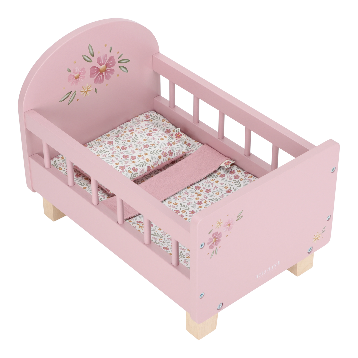 Little Dutch Puppenbett FSC mit Textilien