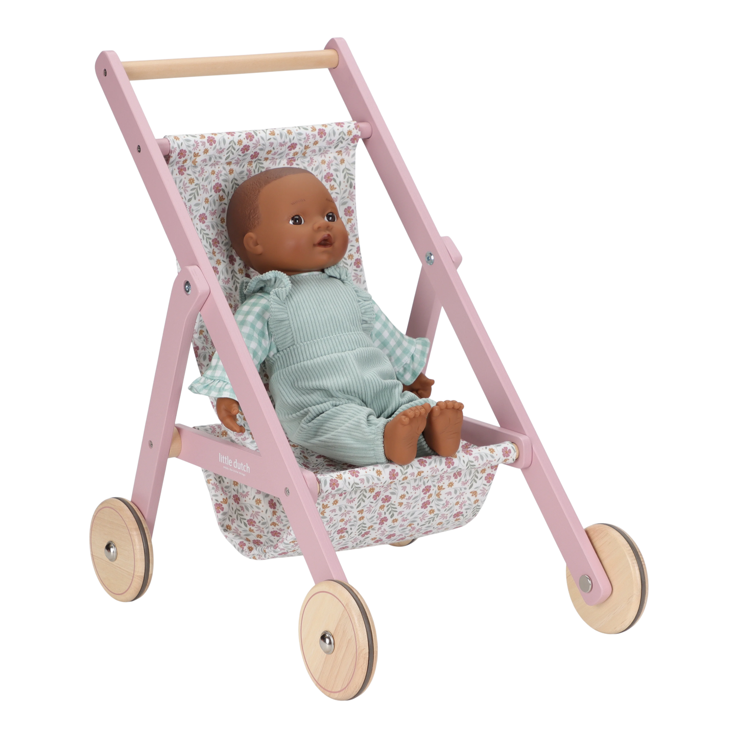 Little Dutch Puppenbuggy Holz FSC