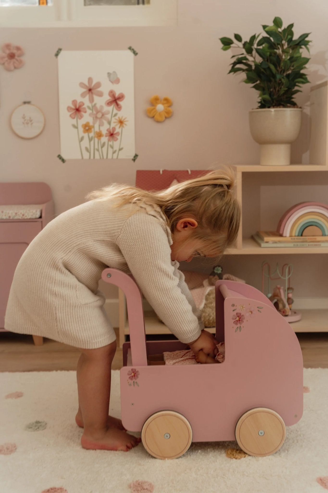 Little Dutch Puppenwagen Holz FSC