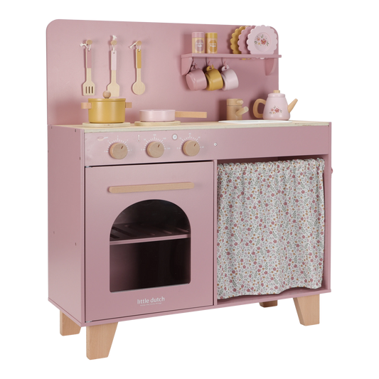 Little Dutch Holzspielküche - Rosa - Essentials