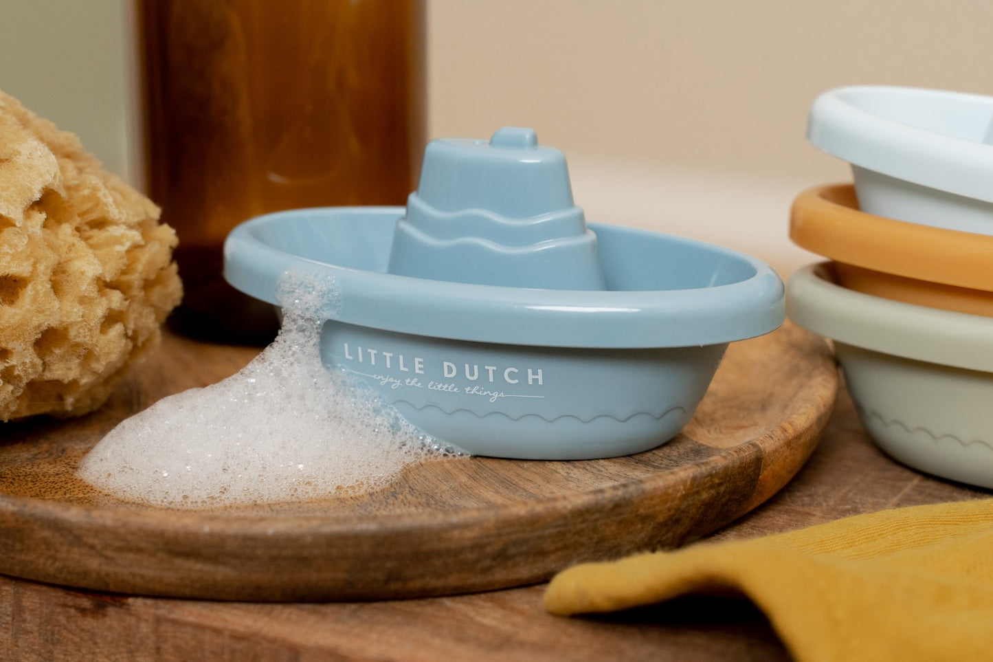 Little Dutch Stapelbare Badebötchen Blau Sailors Bay
