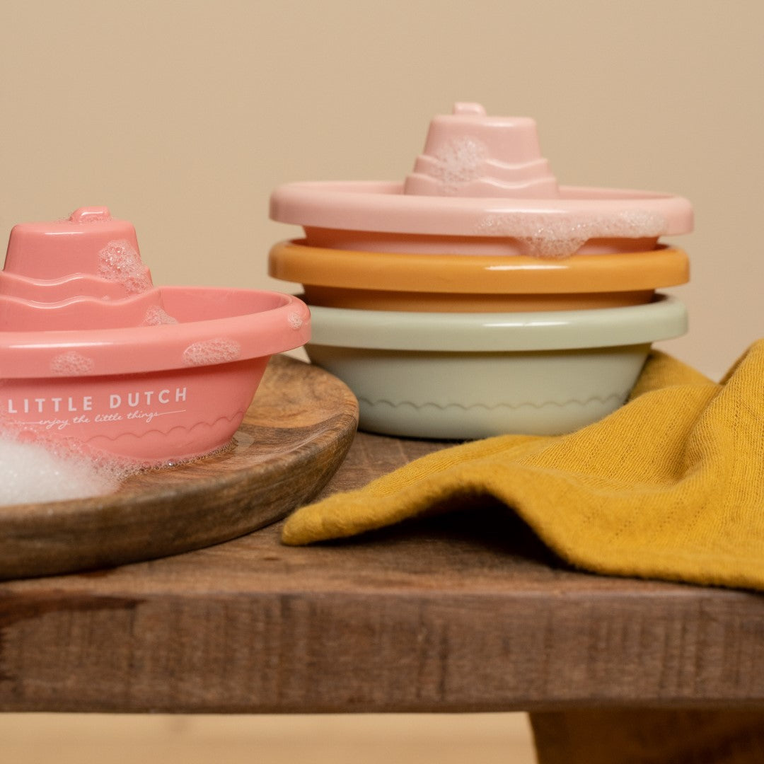 Little Dutch Stapelbare Badebötchen Rosa Sailors Bay
