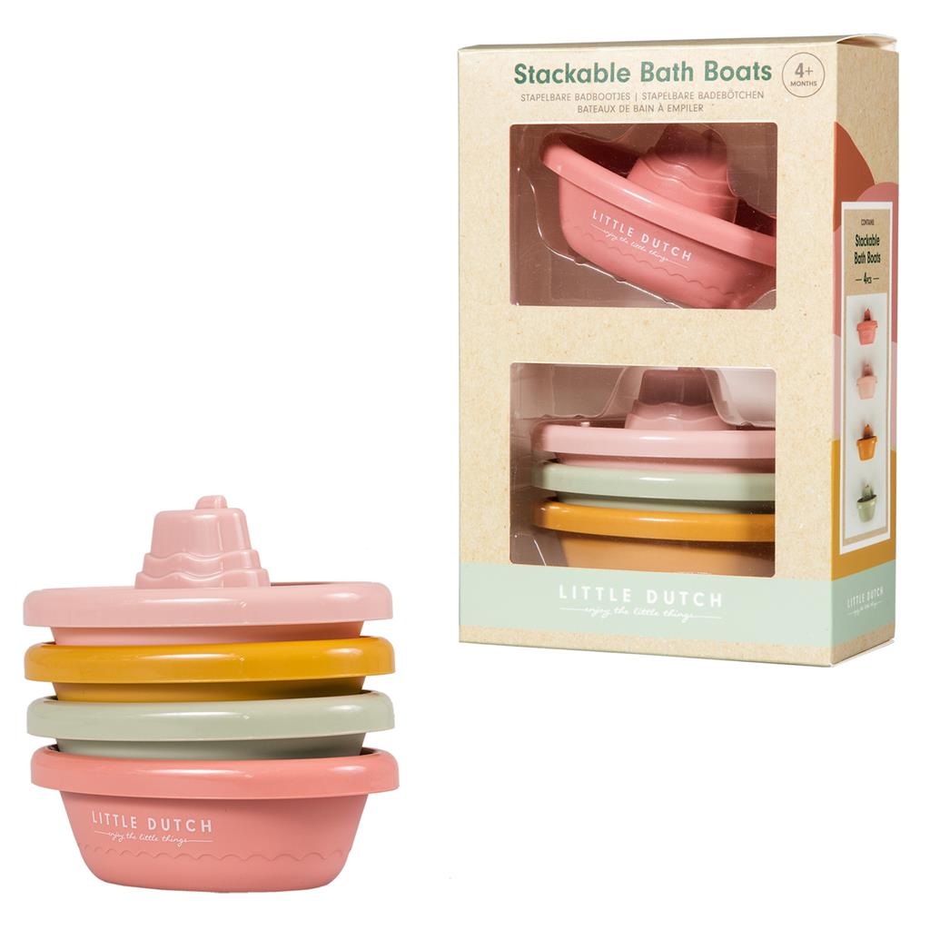 Little Dutch Stapelbare Badebötchen Rosa Sailors Bay