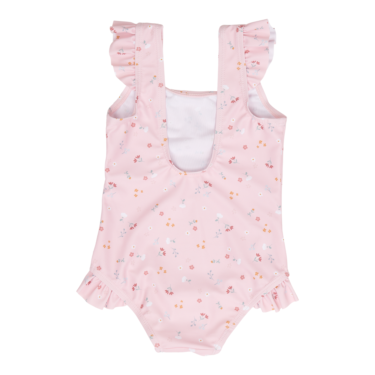 Badeanzug mit Rüschen Litte Pink Flowers Little Dutch