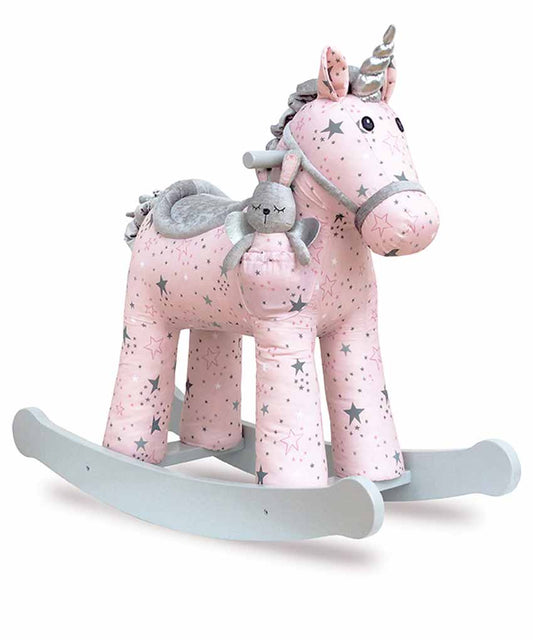 Little Bird Celeste & Fae Einhorn Schaukelpferd 12M