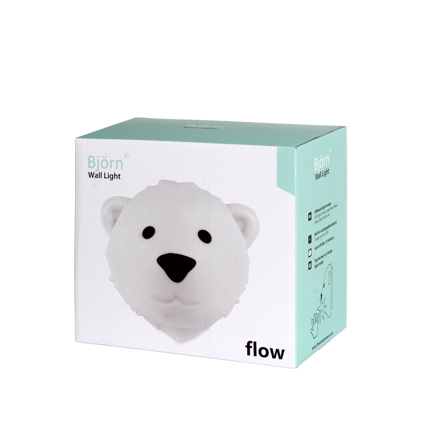 Flow Amsterdam Björn - LED Wandleuchte Nachtlicht