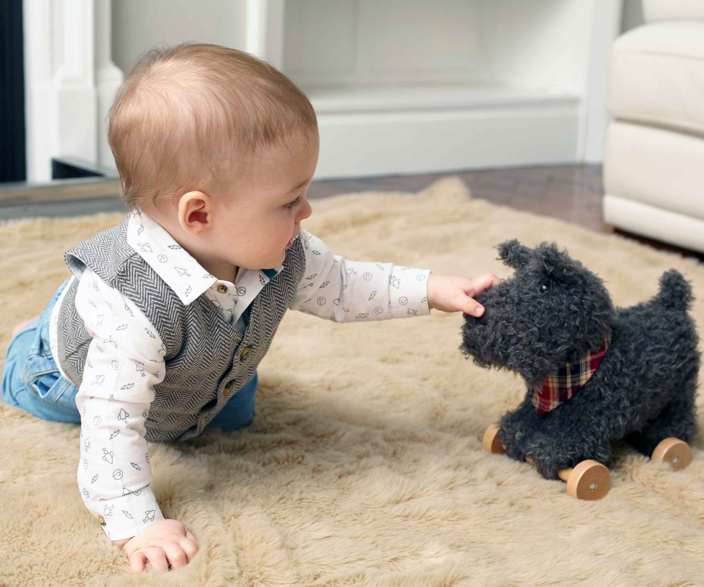 Little Bird Told Me Nachziehtier Hund Scottie
