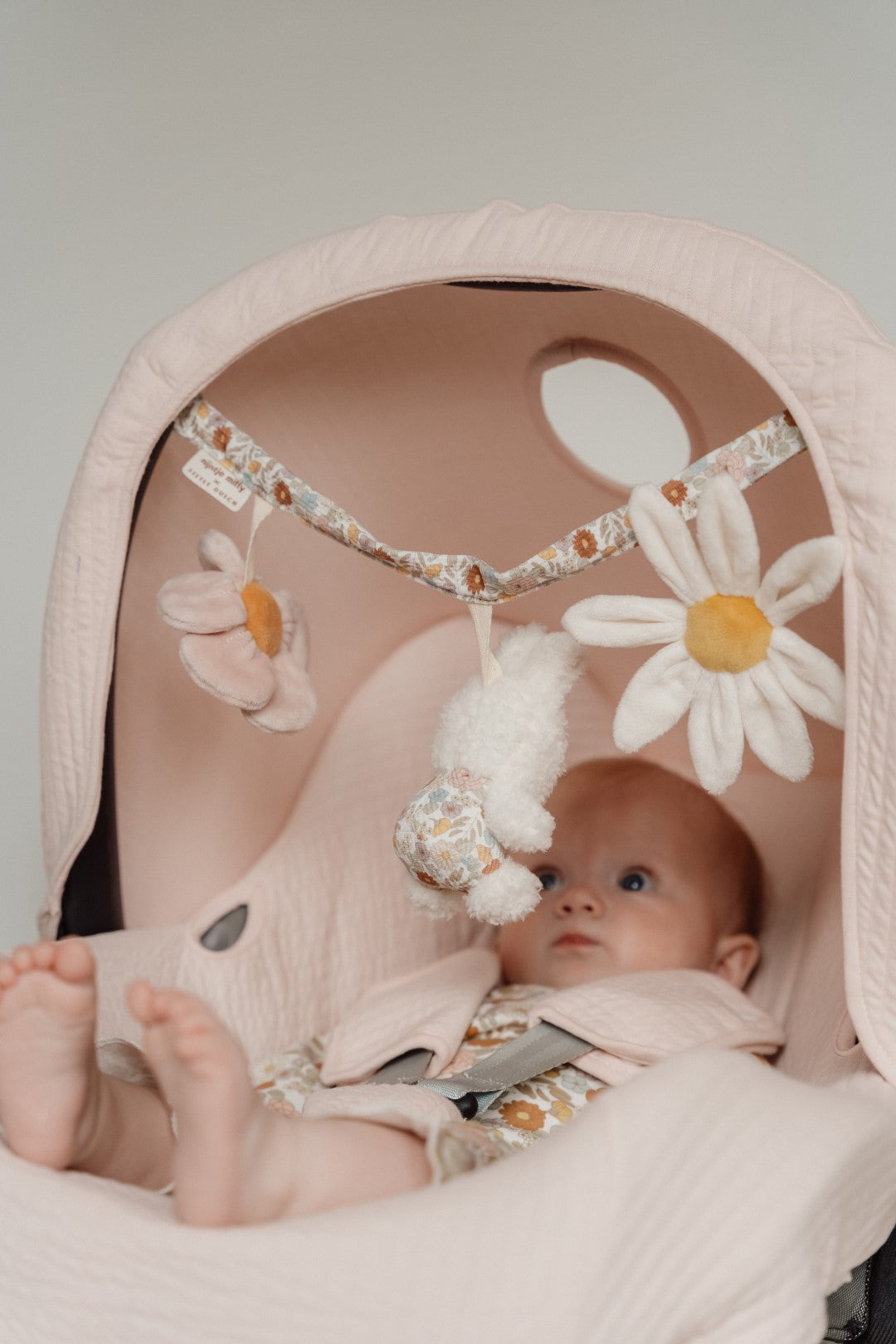 Kinderwagenkette Vintage Little Flowers Miffy x Little Dutch