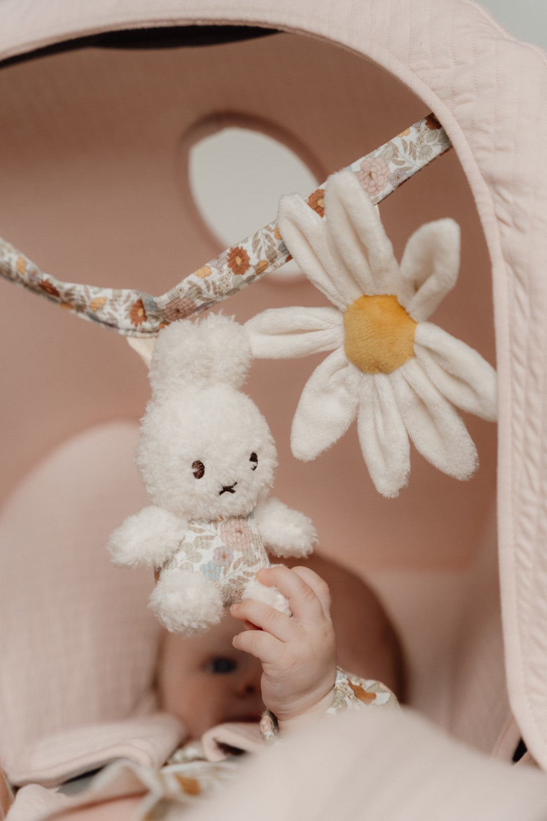 Kinderwagenkette Vintage Little Flowers Miffy x Little Dutch