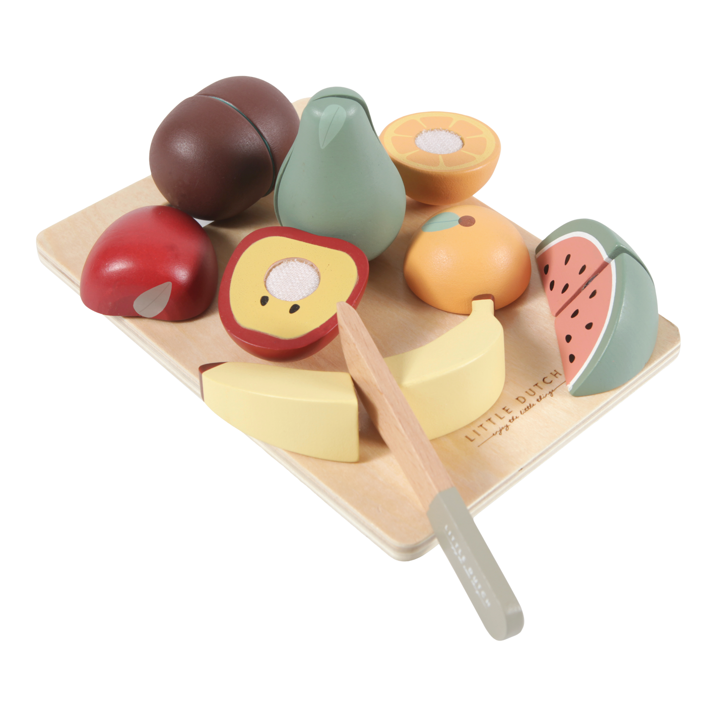 LITTLE DUTCH Holz Obst zum schneiden