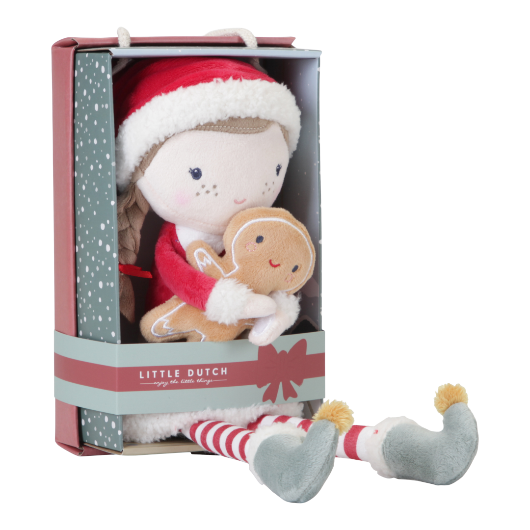 Little Dutch Weihnachtspuppe Rosa 35 cm