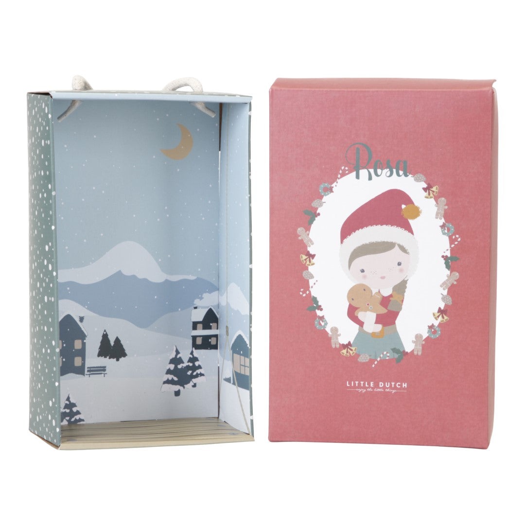 Little Dutch Weihnachtspuppe Rosa 35 cm