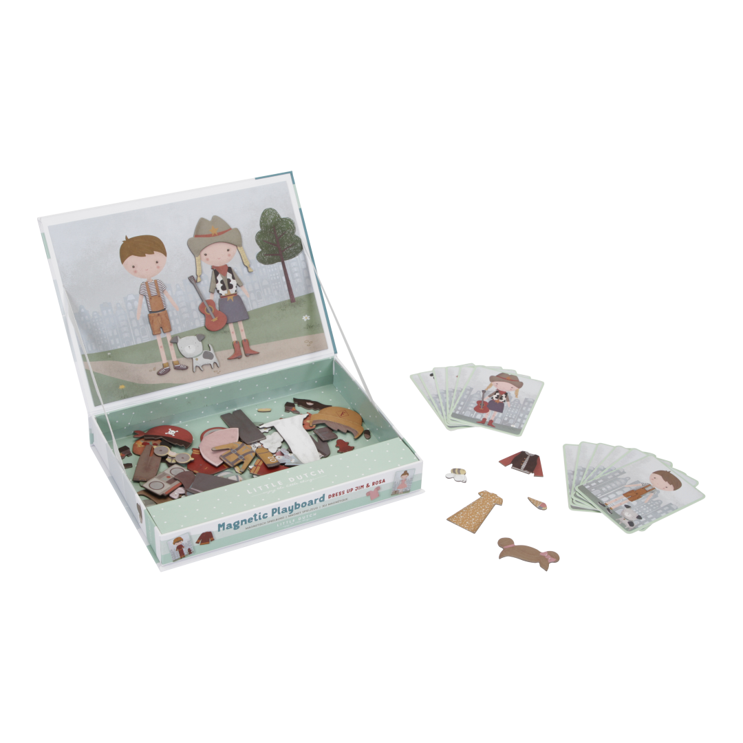 Little Dutch Jim & Rosa Magnet Puzzle