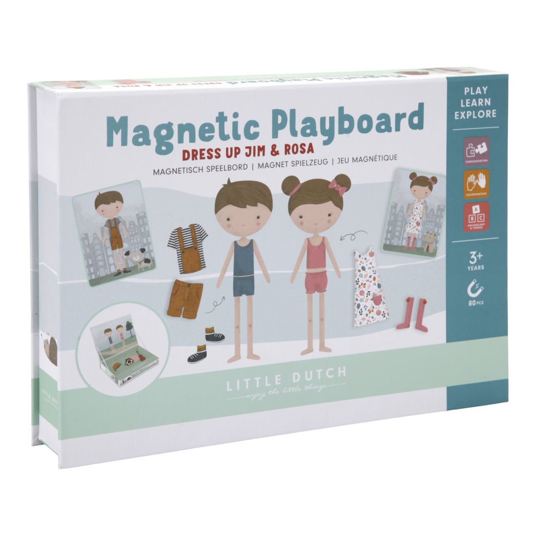 Little Dutch Jim & Rosa Magnet Puzzle
