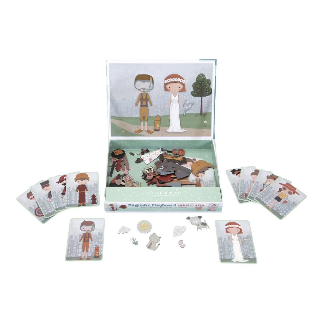 Little Dutch Jim & Rosa Magnet Puzzle