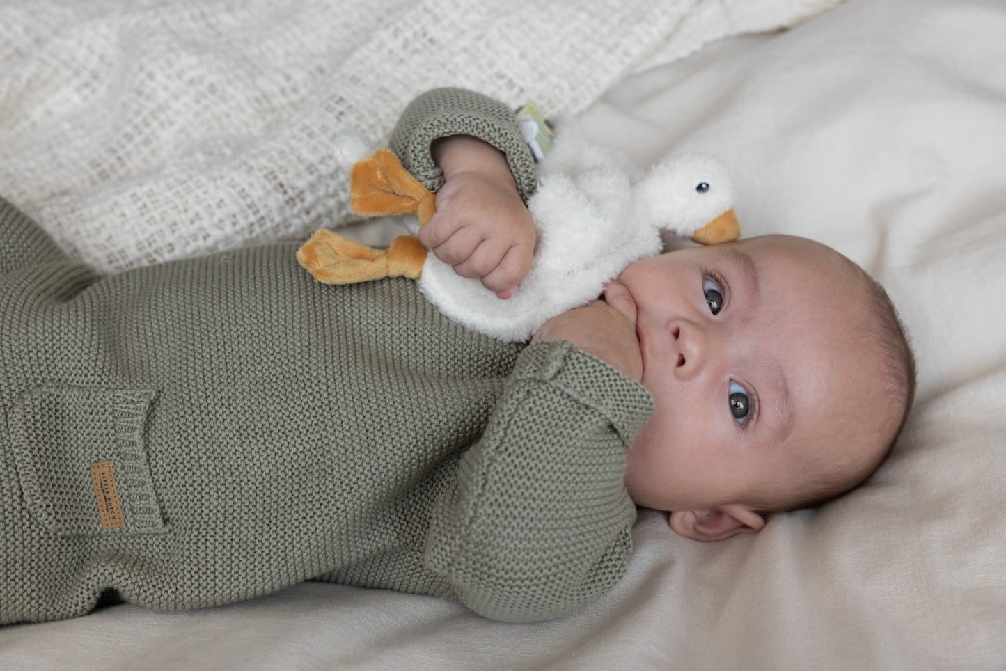 Little Dutch Gestrickter Spieler Olive