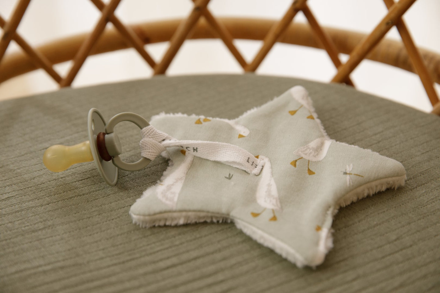 Schnullertuch 15x15cm Little Goose Kollektion