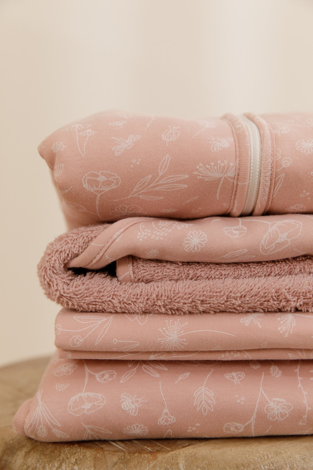 Winterschlafsack Wild Flowers Pink Kollektion