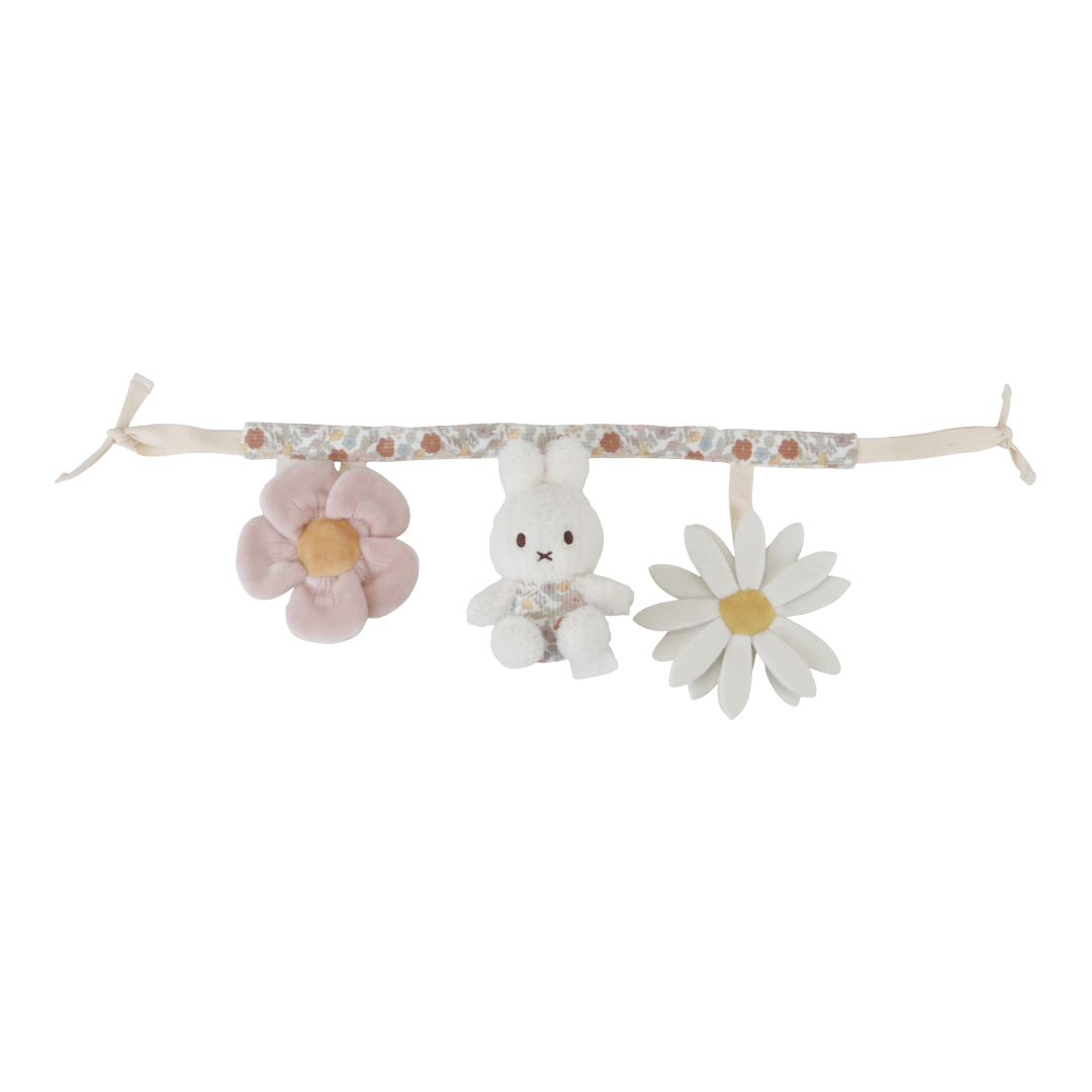 Kinderwagenkette Vintage Little Flowers Miffy x Little Dutch