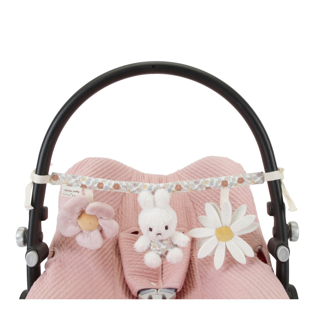 Kinderwagenkette Vintage Little Flowers Miffy x Little Dutch