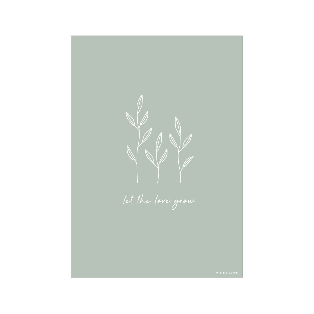 Little Dutch Poster A3 -Wild Flowers