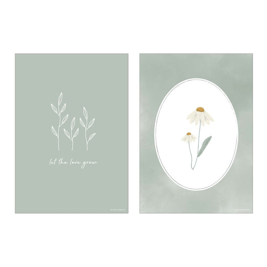 Little Dutch Poster A3 -Wild Flowers