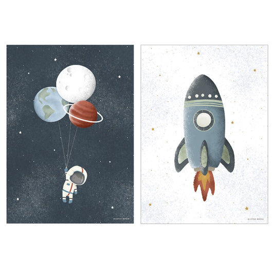 Little Dutch Poster A3- Space