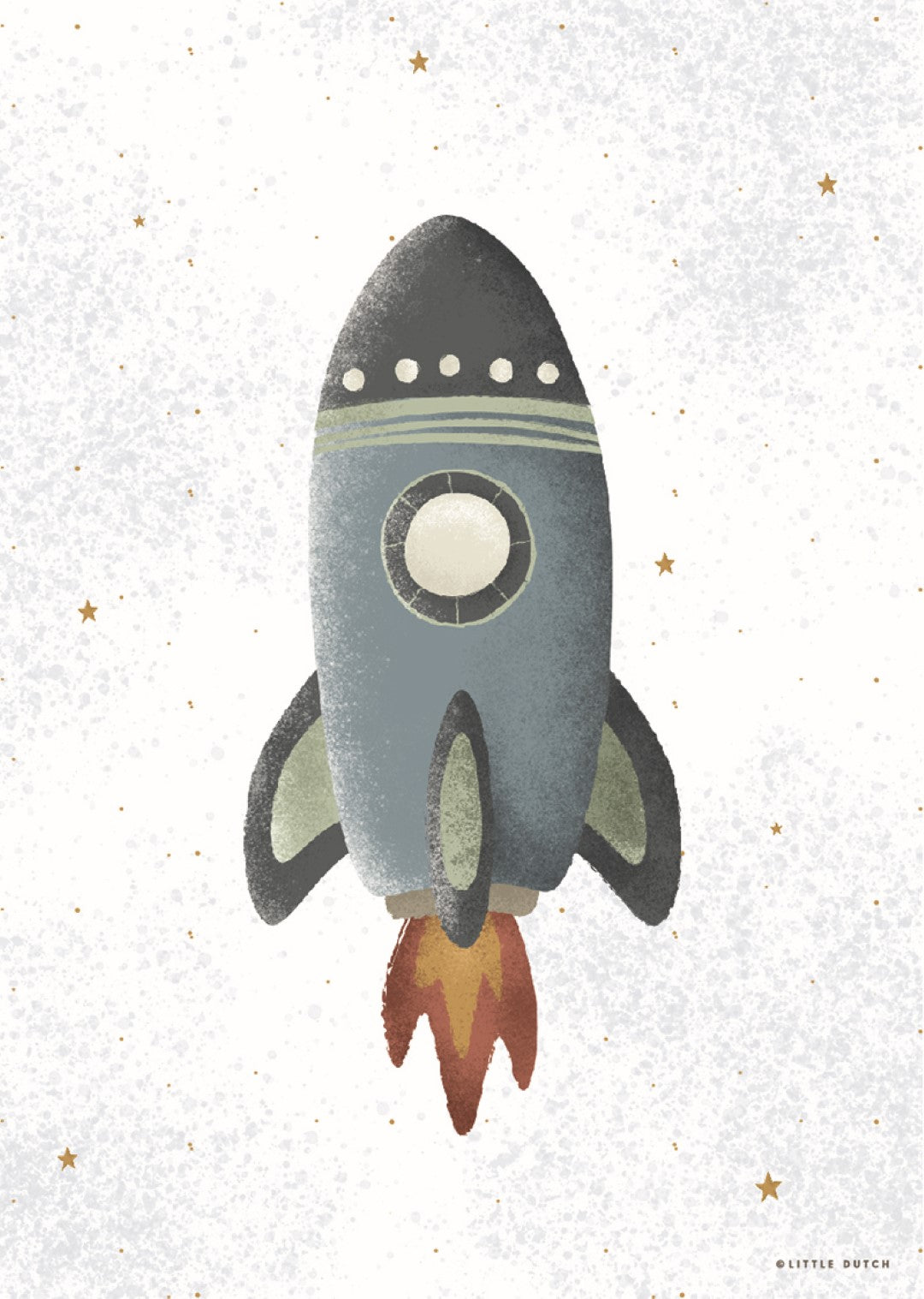 Little Dutch Poster A3- Space
