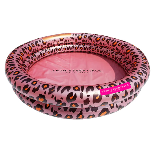 Swim Essentials Babybecken Pantherdruck Roségold 60 cm