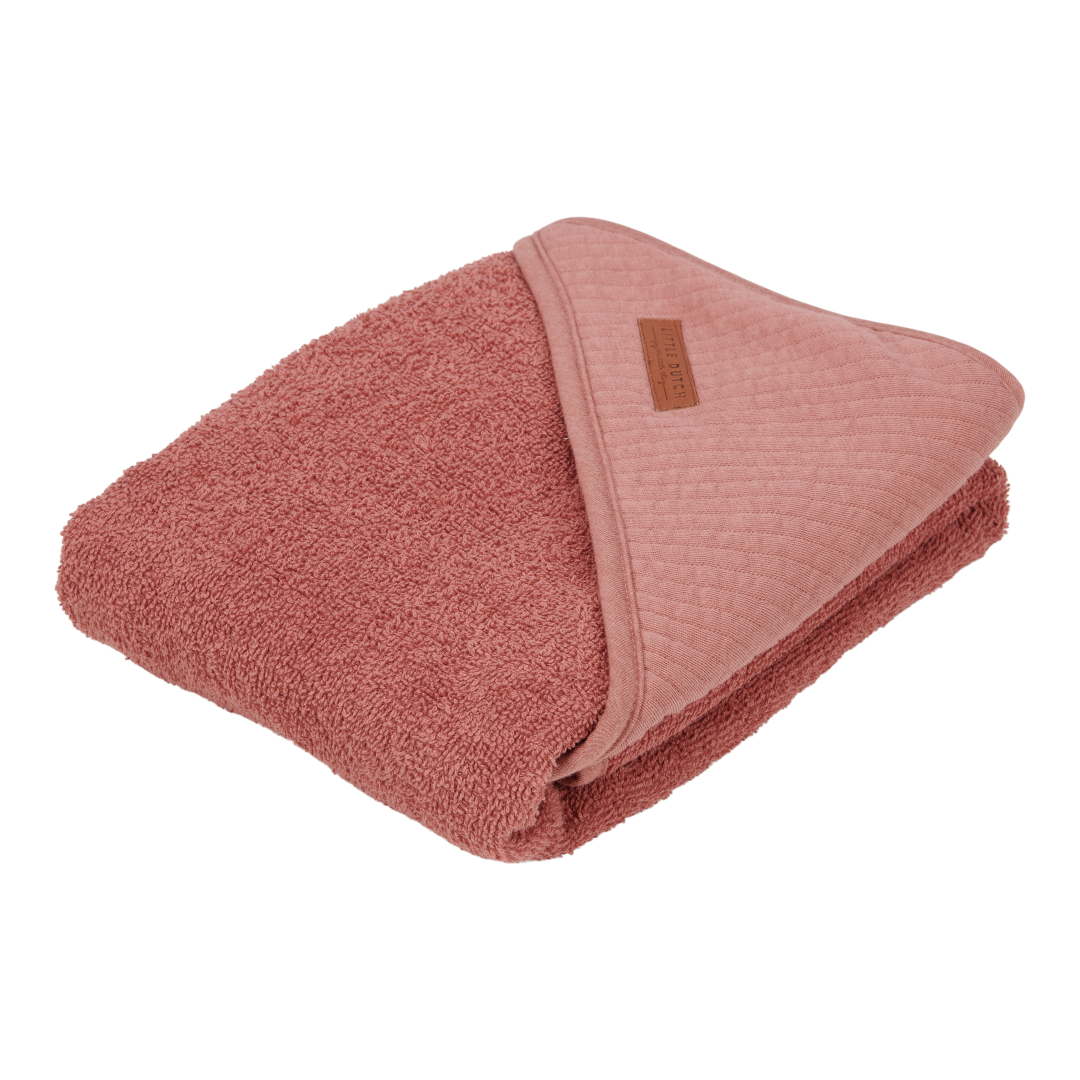 Little Dutch Kapuzenhandtuch Little Pure Pink Blush