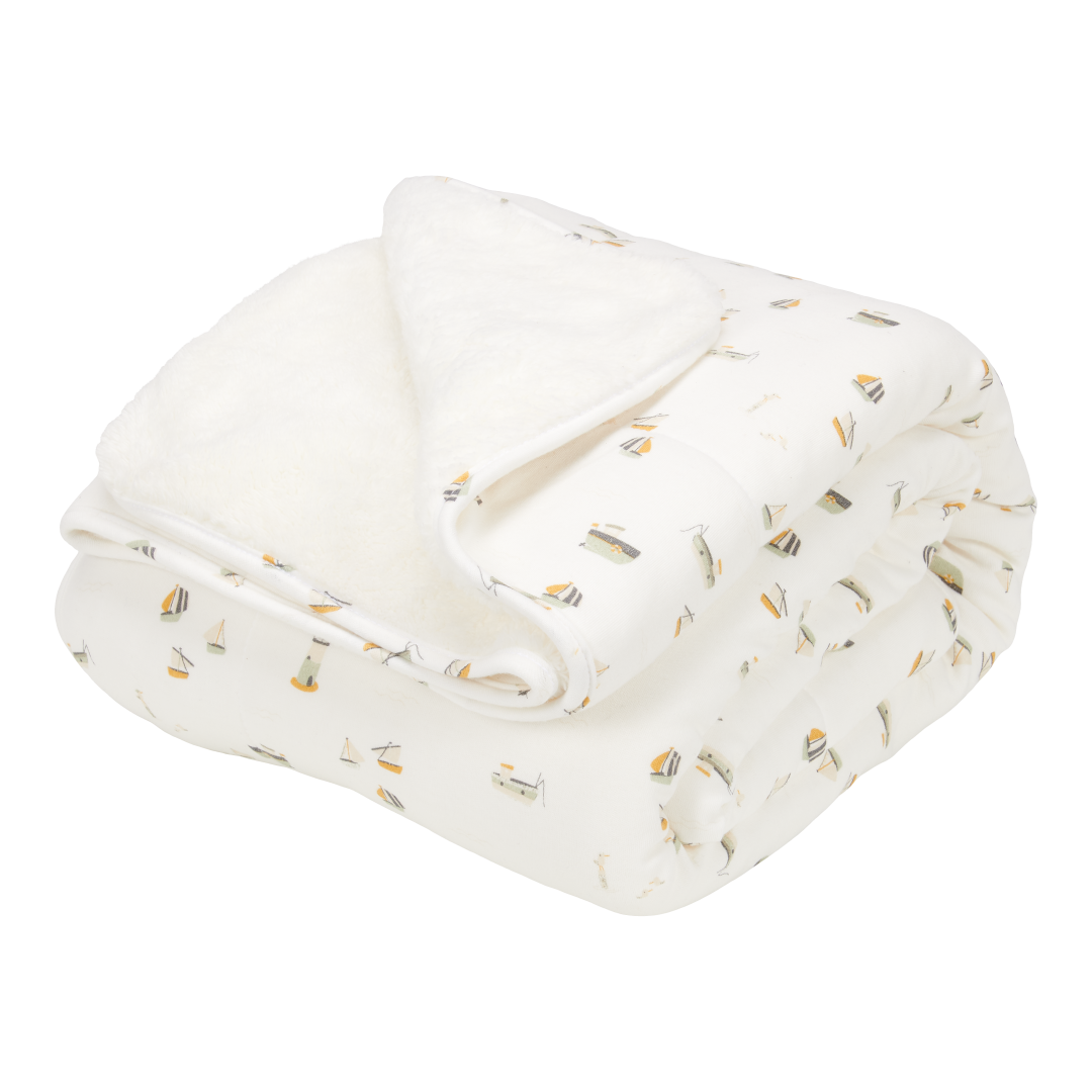 Wiegedecke Sailors Bay White Little Dutch
