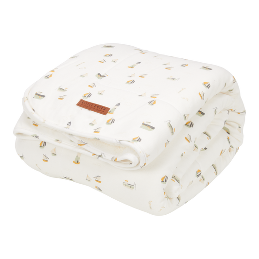Wiegedecke Sailors Bay White Little Dutch