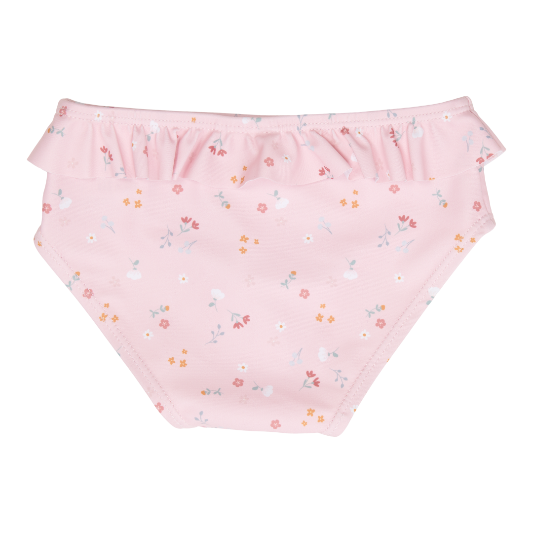 Badehose mit Rüschen Litte Pink Flowers Little Dutch