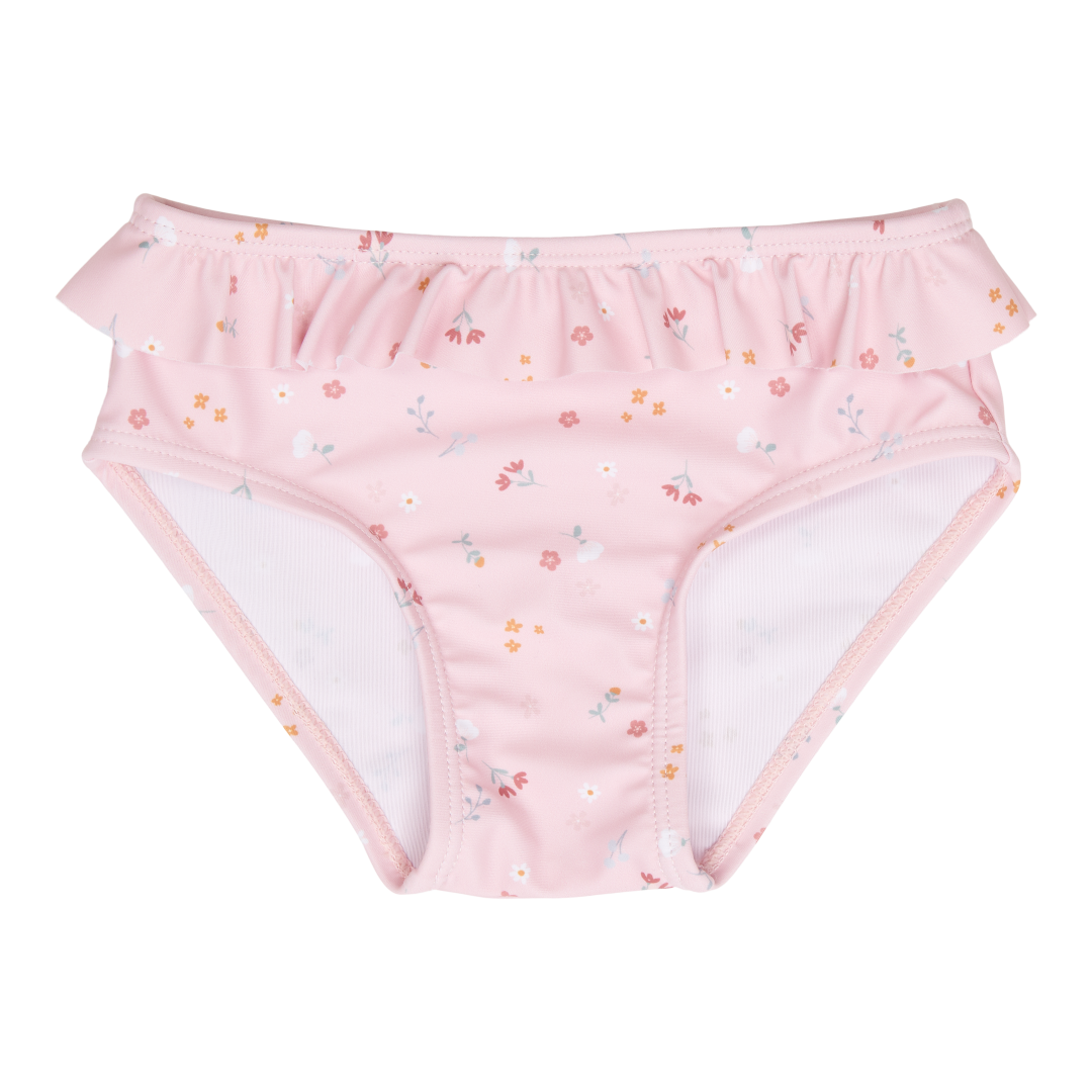 Badehose mit Rüschen Litte Pink Flowers Little Dutch