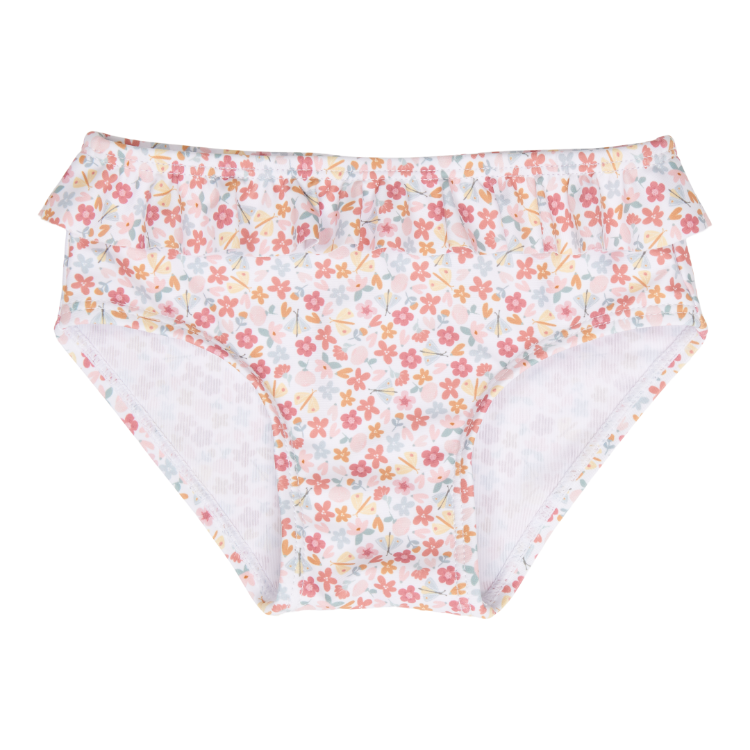 Badehose mit Rüschen Summer Flowers Little Dutch