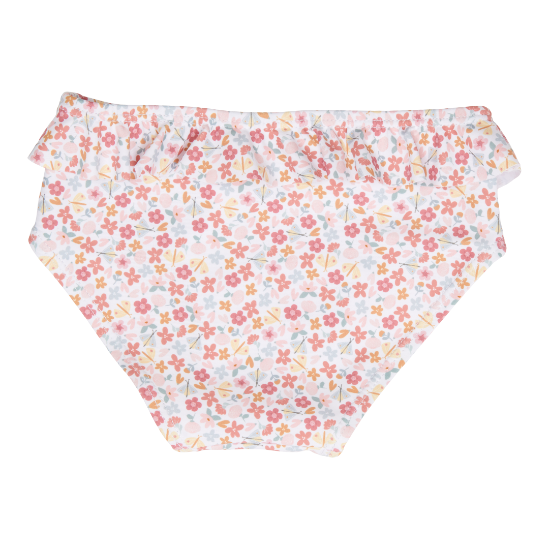 Badehose mit Rüschen Summer Flowers Little Dutch