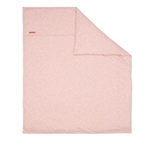 Little Dutch Kinderwagen-Kissenbezug 80x80cm Wild Flowers Pink Kollektion