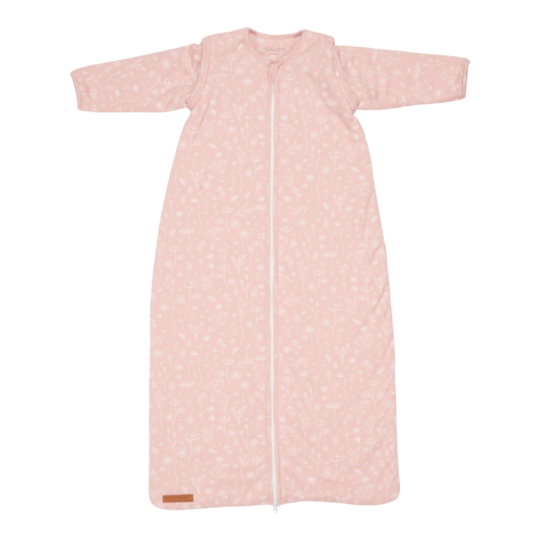 little dutch schlafsack Winterschlafsack Wild Flowers Pink Kollektion – Trag's mit Fassung Mini