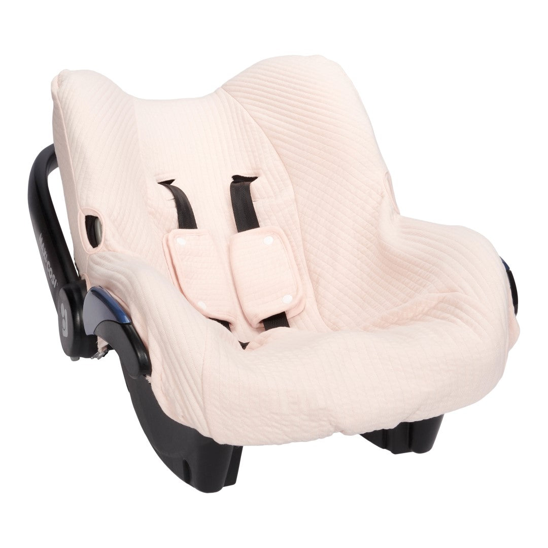 Babyschalen-Bezug 0+ Pure Soft Pink Little Dutch
