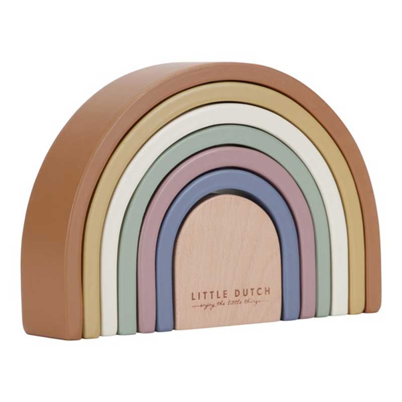 Little Dutch Regenbogen Vintage Holz FSC