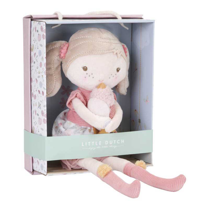 Little Dutch Kuschelpuppe Anna mit ihrem Vogel Olivia 35cm