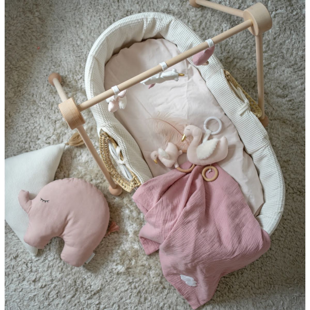 JaBaDaBaDo Babydecke Pink