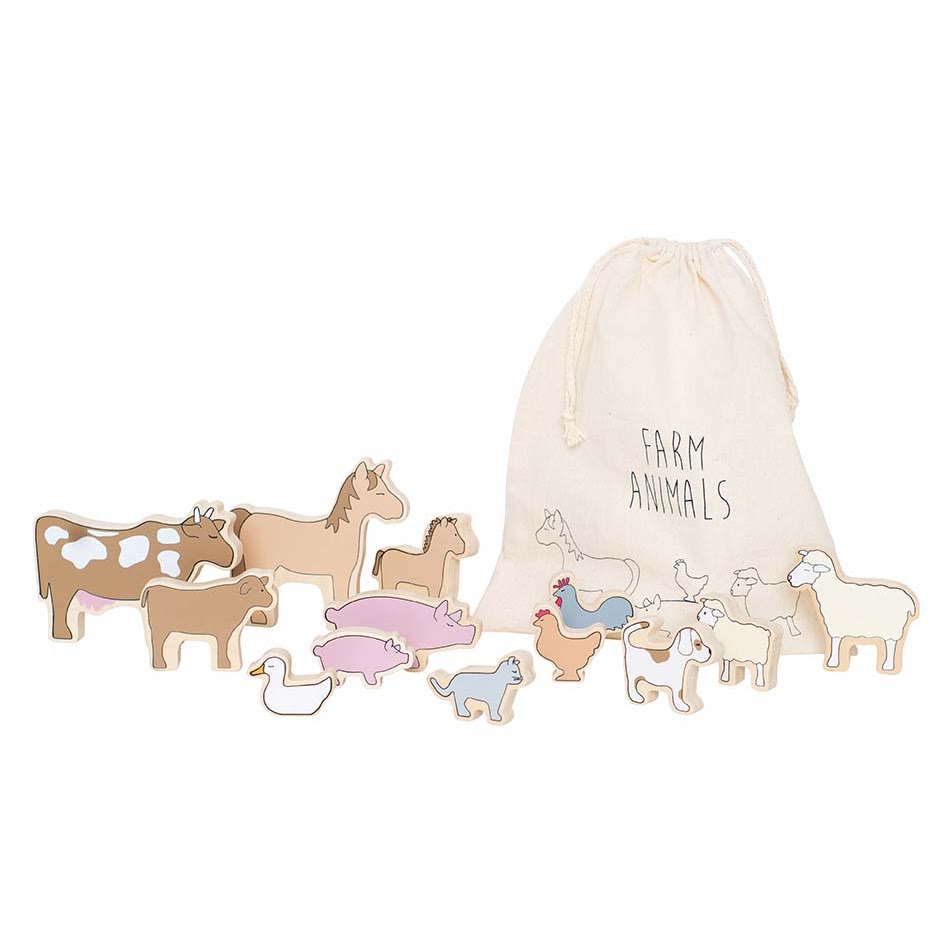 JaBaDaBaDo Farmtiere Holz