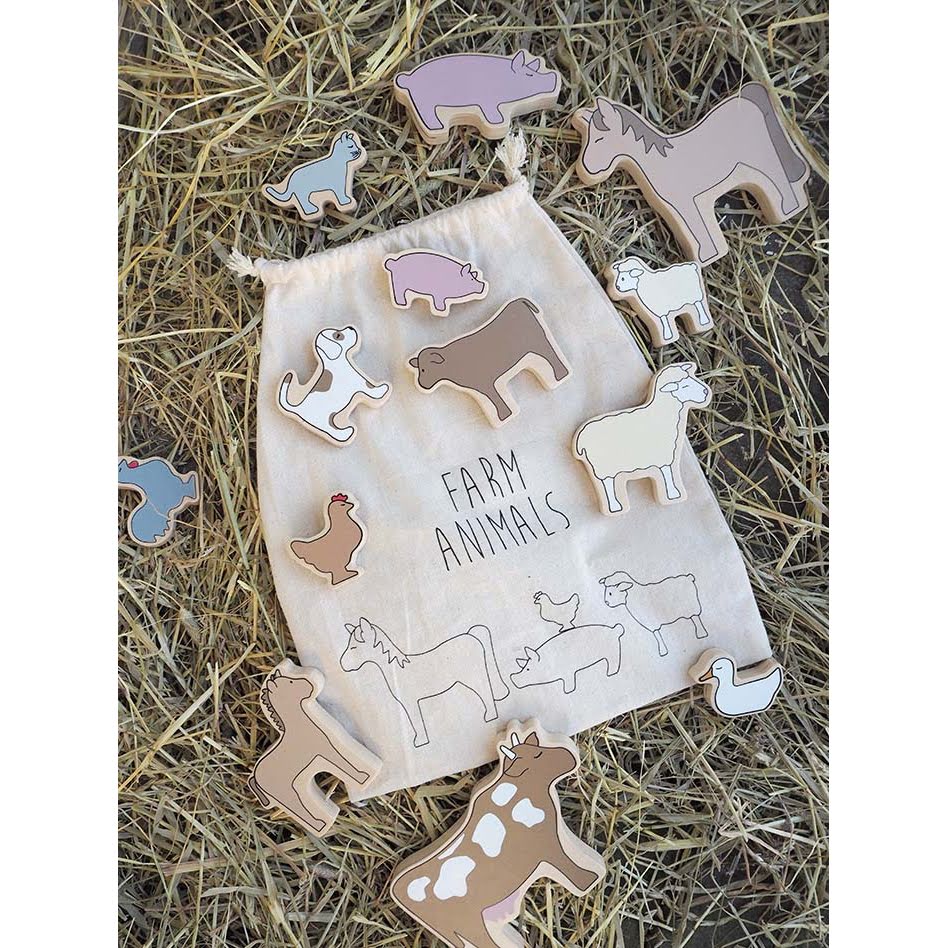 JaBaDaBaDo Farmtiere Holz