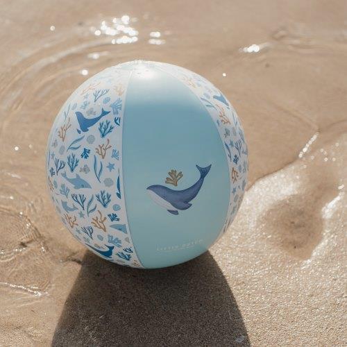 Little Dutch Strandball Ocean Dreams Blue 35 cm