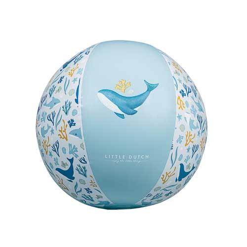 Little Dutch Strandball Ocean Dreams Blue 35 cm