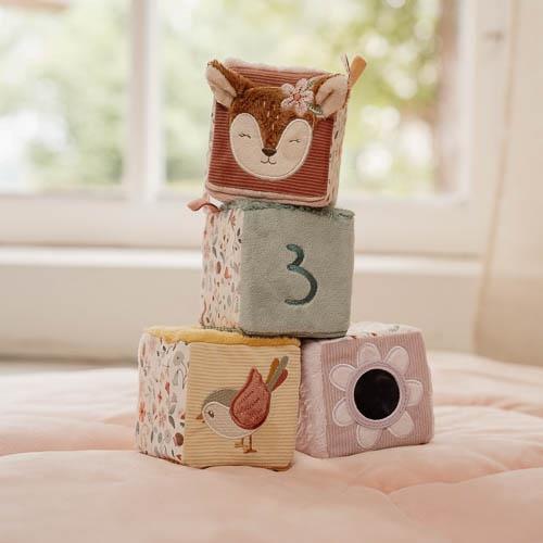 Little Dutch Stoffwürfel Set Soft - Fairy Garden
