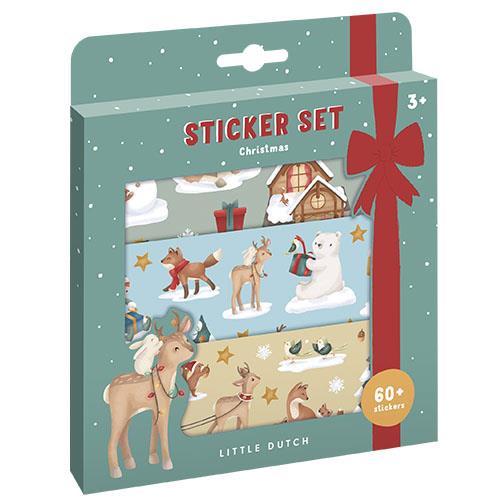 Little Dutch Sticker-Set Weihnachten