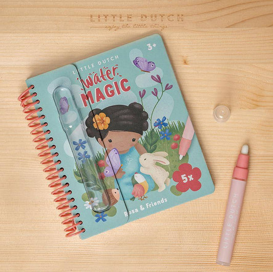 Wassermalbuch - Rosa & Friends | Little Dutch